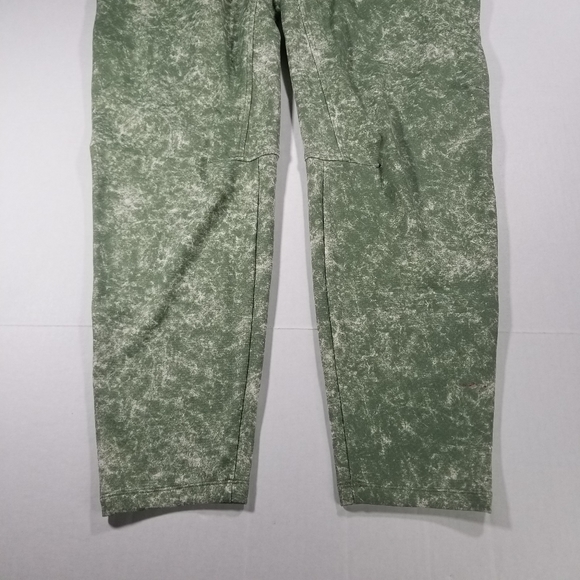 Lululemon ABC Jogger Pants Stretch Mens XL Green Tie Dye Performance Read Des! - Picture 3 of 11